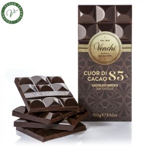 Venchi Bar 85% Dark chocolate bar 100g