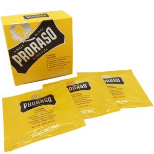 Proraso Refreshing Tissues Cologne Wood and Spice 6 Pack 