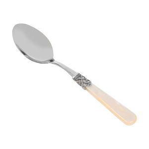 EME ITALY GINEVRA Serving Spoon Ivory Pearl