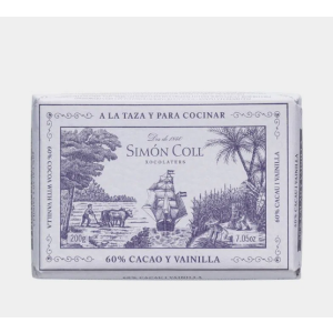 Simon Coll Drinking Choc Vanilla 60% Vintage Ship 180g
