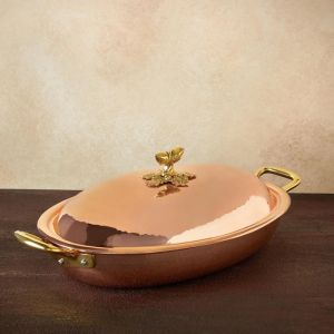 Ruffoni Historia Decor Oval Dish W/Lid 