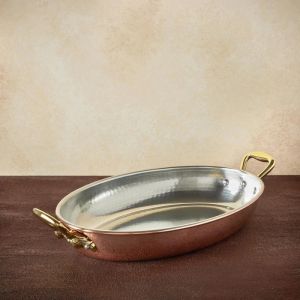 Ruffoni Historia Decor Copper Oval roast Pan