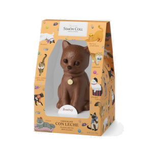 Simon Coll Cat Milk Chocolate 165 g gift box