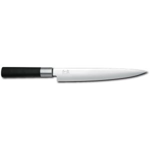 KAI WASABI Black Slicing Knife 9" 23cm #6723L