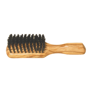 Redecker Hairbrush Olivewood MensSquare StiffBristl