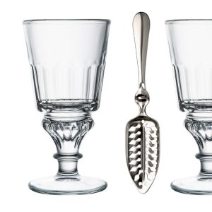La Rochere Absinthe Set (2 Glasses +1 Spoon) 