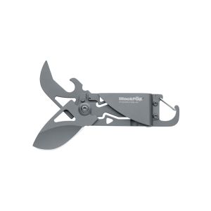 FOX BLACK Bulldog knife&amp;Tool Titanium 12cm