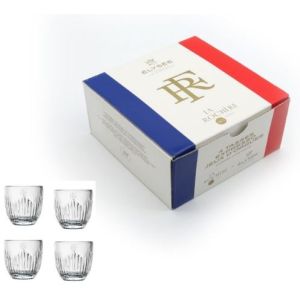 LR Palace ÉLYSÉE Espresso Glass 6.3cm100ml Setof4 GiftBoxNEW