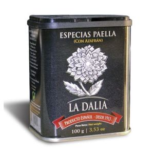 La Dalia Paella Spice with Saffron 100g tin
