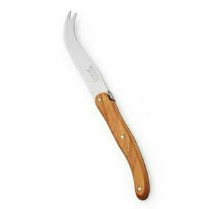 Laguiole Jean Dubost Single Cheese Knife Olivewood Handle