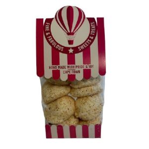 Fine and Fab Marshmallows Toasted Coconut 100g Gift Bag