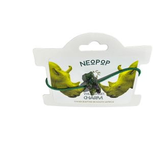 NeoPOP Charm GummyBear AcidYellow Rhinoceros