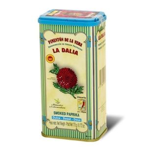 La Dalia Sweet Smoked Spanish Paprika 175g TIN DeLaVera PDO