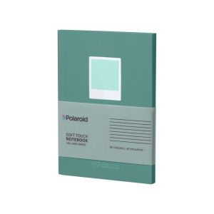 W&W Polaroid Soft Touch Small Notebook Turquoise