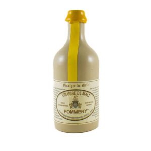 Mustard de Vinegar Malt 6% 500ml Stonejar YELLOW wax top