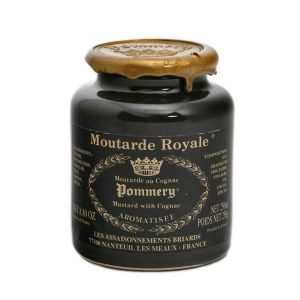 Royale mustard Pommery® in stone jar with wax top 250g 