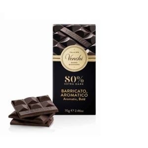 Venchi Bar 80% Extra Dark Aromatic 70 g