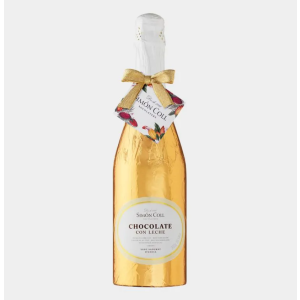 Simon Coll Choc Bottle Champagne shape bottle life-size 300g