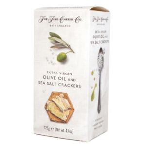 Fine Cheese Cracker Extra Virgin Olive Oil and Sea Salt 125g 