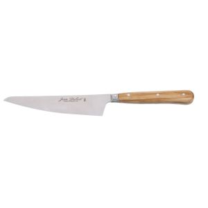Jean Dubost 1920 Olivewood Slicer Knife 13cm + Sheath