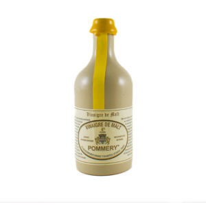 Mustard de Vinegar Malt 6% 500ml Stonejar YELLOW wax top NEW