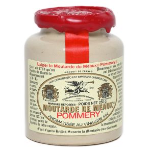 Moutarde de Meaux® Pommery® mustard in stone jar with wax top 250g 