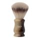 G&F Shaving Brush Timor Synth Silvertip Horn-Acryl +Stand