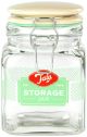 Tala Originals Glass Jar 750ml Green & Cream Lid