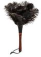 Redecker Ostrich Feather Duster BLACK Small 30cm