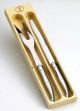 Laguiole Carving Set Stainless Steel Open Box