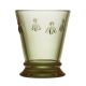 La Rochere French Bee Tumbler Green 10.3cm High & 270ml 4 Pack