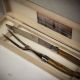 Laguiole Jean Dubost  Carving Set Olivewood Handle in Luxury Closed Box