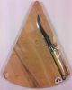 Laguiole Cheese Board & Knife Natural OpenBx