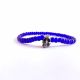 Bracelet NeoPop Agent Skully solid cobalt