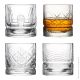 La Rochere DANDY Whisky Tumblers Set of 4 8.5cm - Made in France
