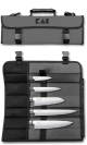 KAI Wasabi Knife Set 5 Pce JAP Shapes +Knife Bag