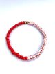 Bracelet NeoPop Afro Vibe Red with Red Stripe