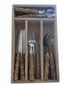 Bamboo 16 Pce Cutlery Set - Hand Wash Only - Real Bamboo