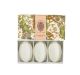 La Florentina Sweet Almond 3 Pce Soap Gift Box 150g x3
