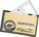 FOX Survival Card Piastrina Inox 4x7cm