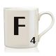 Wild and Wolf SCRABBLE Mug F