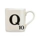 W&W SCRABBLE Mug Q MQ4